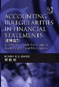 Accounting Irregularities In Financial Statements a Guide For Litigators Auditors And Fraud Investigator