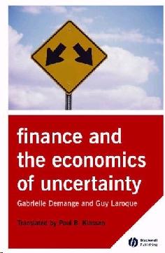 Finance And The Economics Of Uncertainty.