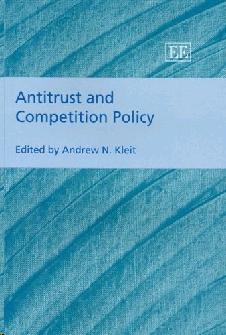 Antitrust And Competition Policy.