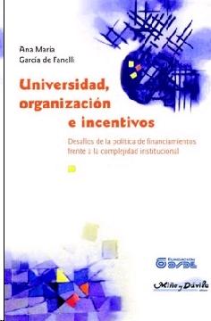 Universidad, Organizacion e Incentivos.