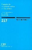 Cuando la Economia Entra en las Urnas. el Voto Economico en España 1979-1996