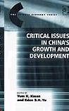 Critical Issues In China'S Growth And Development.