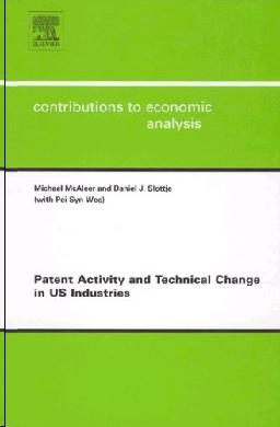 Patent Activity And Technical Change In Us Industries.