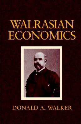 Walrasian Economics.