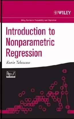 Introduction To Nonparametric Regression.