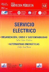 Servicio Electrico. Organizacion, Crisis y Sustentabilidad. Alternativas Energeticas.
