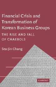 Financial crisis and transformation of Korean businness groups