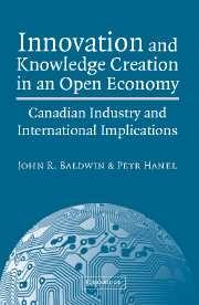 Innovation And Konwledge Creation In An Open Economy. Canadian Industry And International Implications.