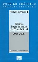 Normas Internacionales de Contabilidad 2005-2006 "Desarrollo y Comentarios". Desarrollo y Comentarios
