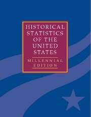 The Historical Statistics Of The United States 5 Vol. Set: Millennial Edition