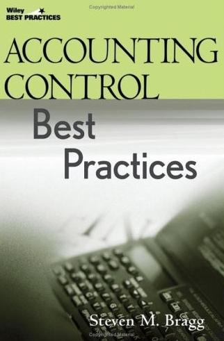 Accounting Control Best Practices.