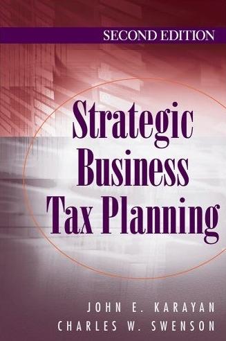 Strategic Business Tax Planning
