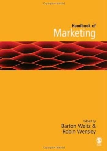 Handbook Of Marketing