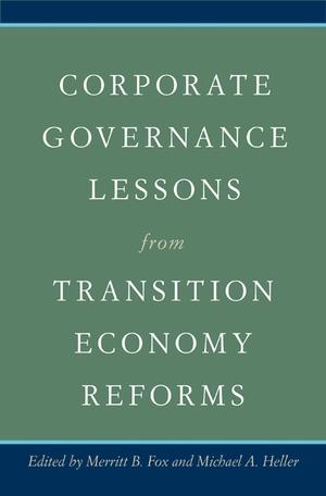 Corporate Governance Lesson From Transition Economy Reforms