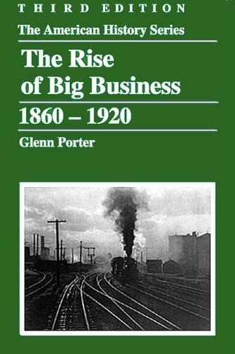 The Rise Of Big Business, 1860-1920