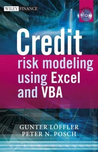 Credit Risk Modeling With Excel And Vba