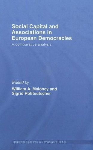 Social Capital And Associations In European Democracies