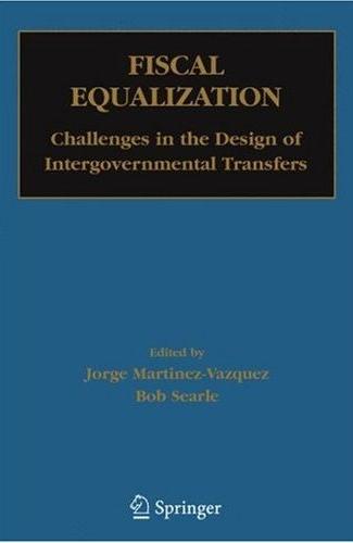Fiscal Equalization: Challenges In The Design Of Intergovernmental Transfers