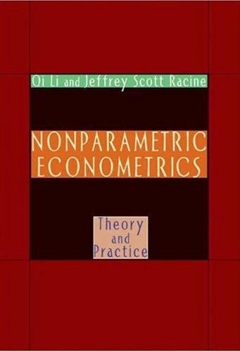 Nonparametric Econometrics. Theory And Practice.
