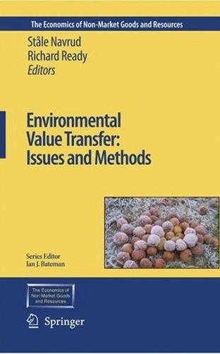 Environmental Value Transfer: Issues And Methods