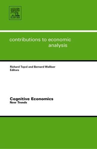 Cognitive Economics: New Trends