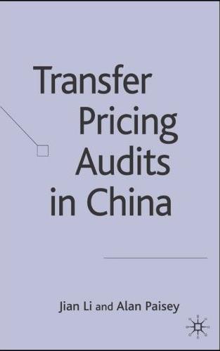 Transfer Pricing Audits In China