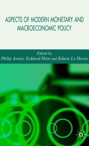 Aspects Of Modern Monetary And Macroeconomic Policies