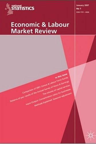 Economic And Labour Market Review: V. 1, No. 3