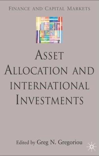 Asset Allocation And International Investments