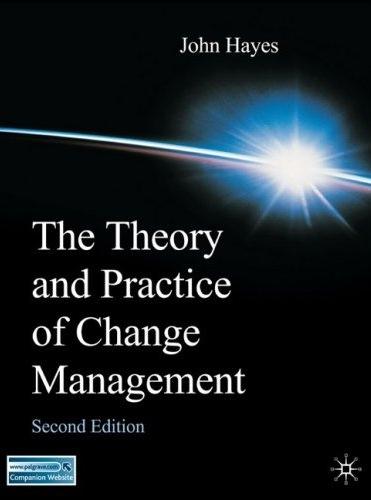 The Theory And Practice Of Change Management