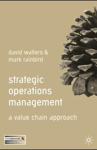 Strategic Operations Management: a Value Chain Approach