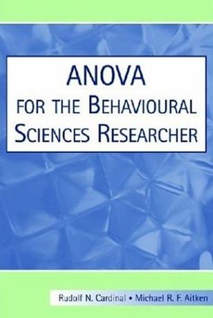 Anova For The Behavioral Sciences Researcher