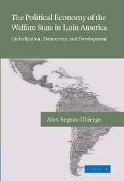 The Political Economy Of The Welfare State In Latin America: Globalization, Democracy, And Development