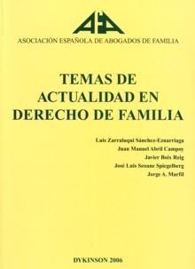 Temas de Actualidad en Derecho de Familia