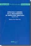 Derechos y Deberes en el Procedimiento de Inspección Tributaria.