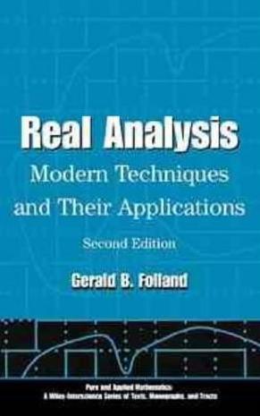 Real Analysis: Modern Techniques and Their Applications