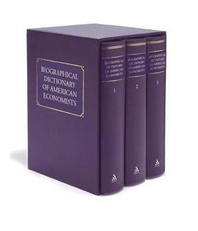 Biographical Dictionary Of American Economists. 3 Vols. Set.
