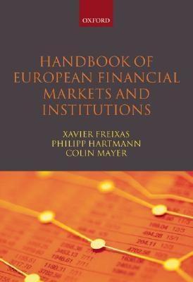 Handbook Of European Financial Markets And Institutions