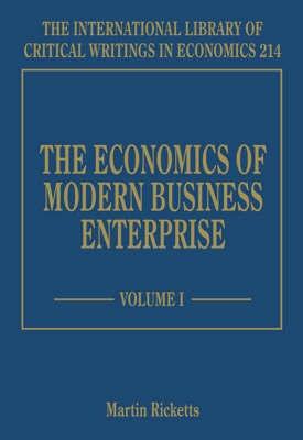 The Economics Of Modern Business Enterprise.