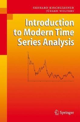 Introduction To Modern Time Series Analysis.