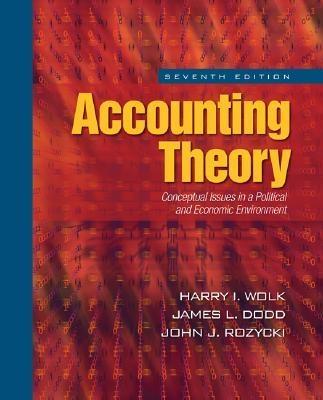 Accounting Theory. Conceptual Issues In a Political And Economic Environment.