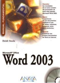 Word 2003