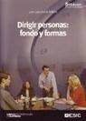 Dirigir Personas "Fondo y Formas". Fondo y Formas