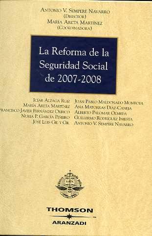 La Reforma de la Seguridad Social de 2007-2008