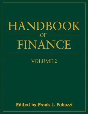 Handbook Of Finance. Vol. 2.