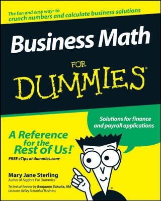Business Math For Dummies.