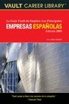 La Guia Vault de Empleo "Las Principales Empresas Españolas"