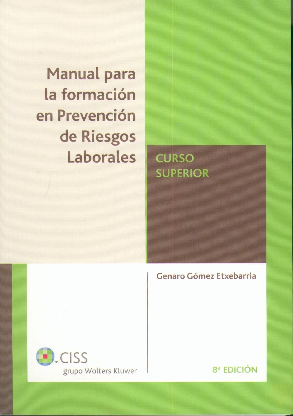 Manual para la Formacion en Prevencion de Riesgos Laborales