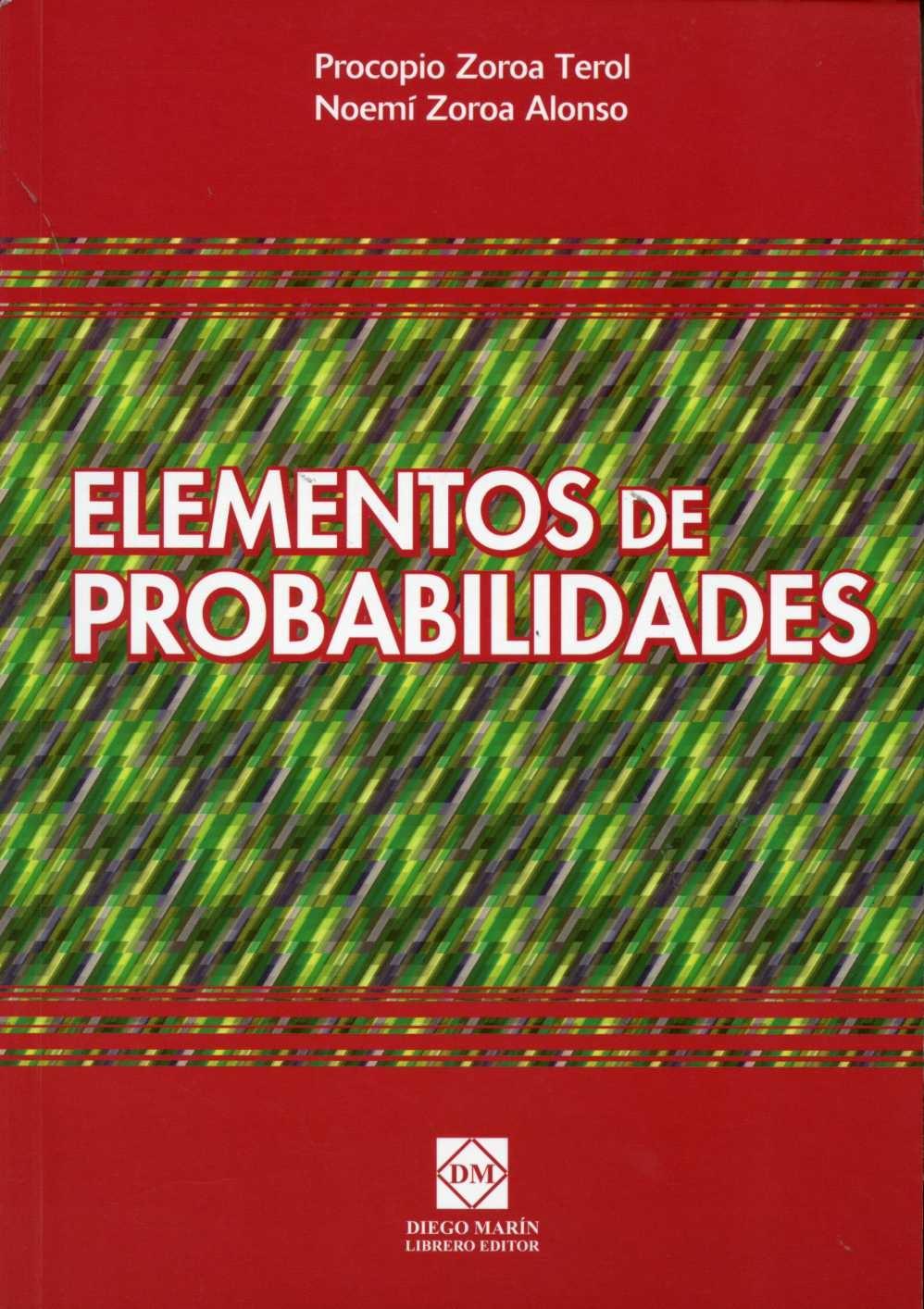 Elementos de Probabilidades.