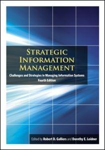 Strategic Information Management "Challenges And Strategies In Managing Information Systems, 4th E"